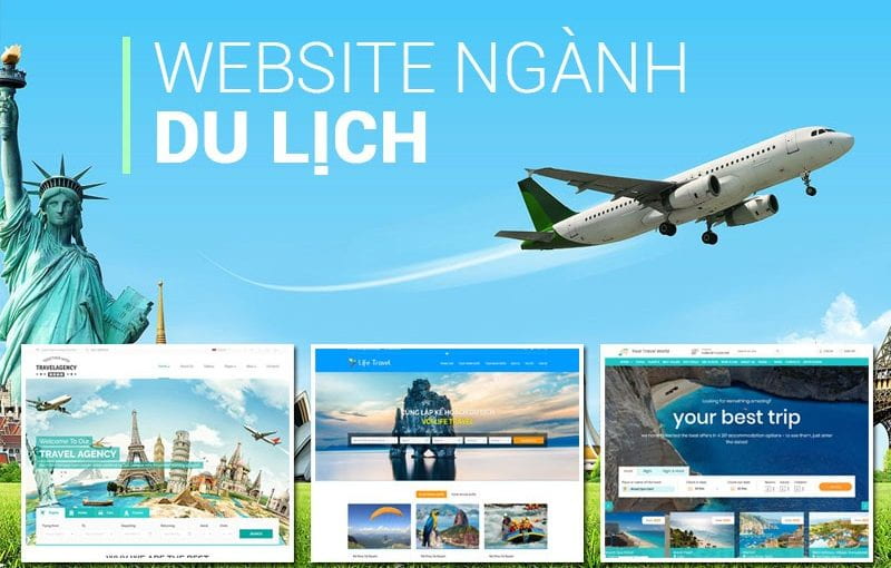 Dịch vụ thiết kế website du lịch uy tín